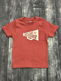 Toddler T-Shirt Short Sleeve Future Cheerleader M-Over-S