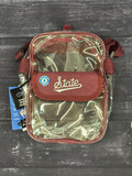 Storm Duds Tailgate Purse Clear Zip Front Pocket Verco Flap State W Tail