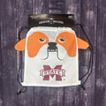 Mcm Brands / Carolina Sewn / Imagneten Tailgate Sling Pack Paws N Claws Bulldog Face W Ears M-State