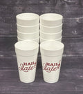 Tailgate Cups Styrofoam (10 Pack) Hail State