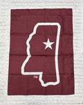 Sewing Concepts Inc Flag Banner Dbl Side MS Shape W Star