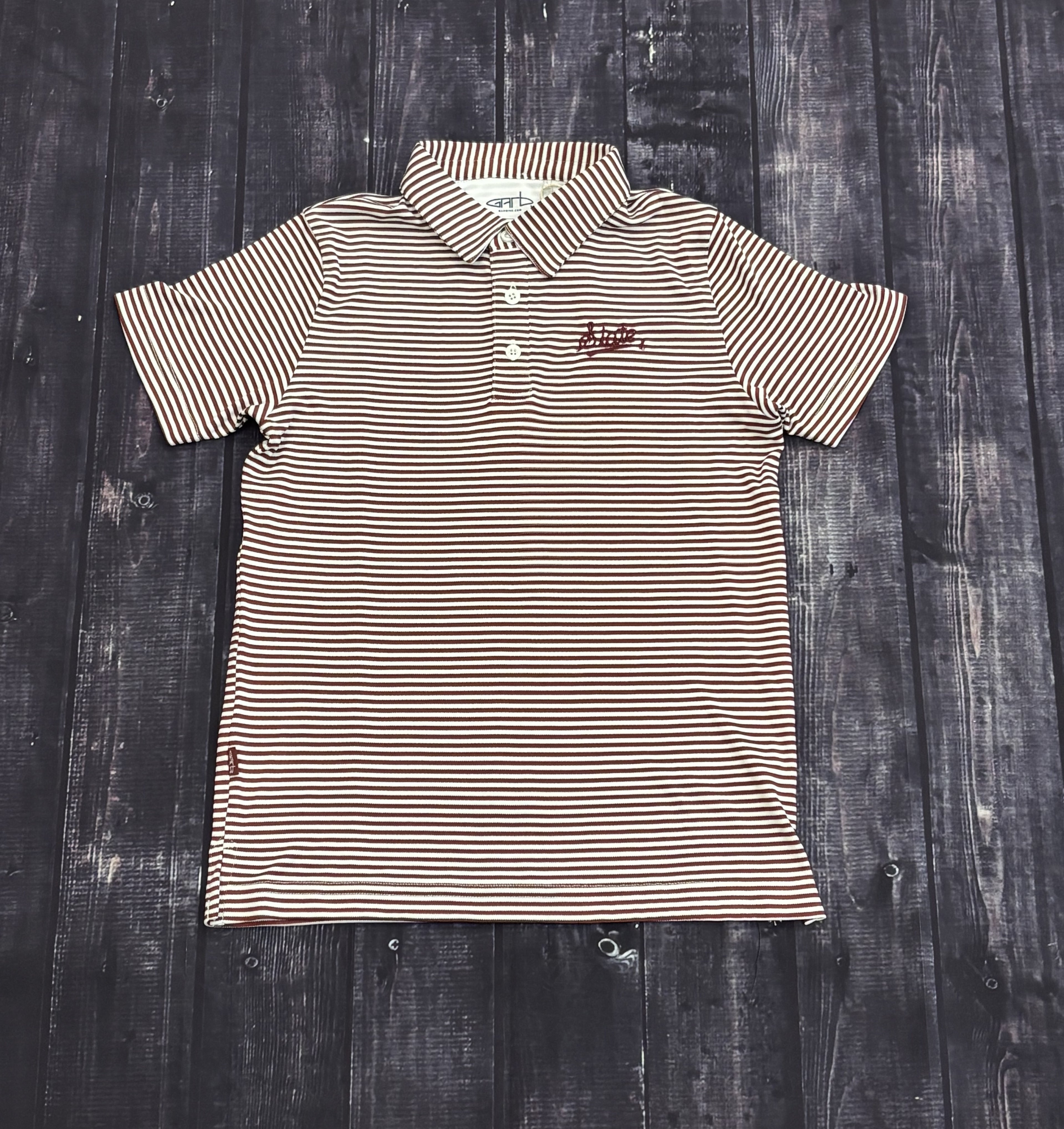 Garb, Inc Youth Polo Carson Short Sleeve Script State