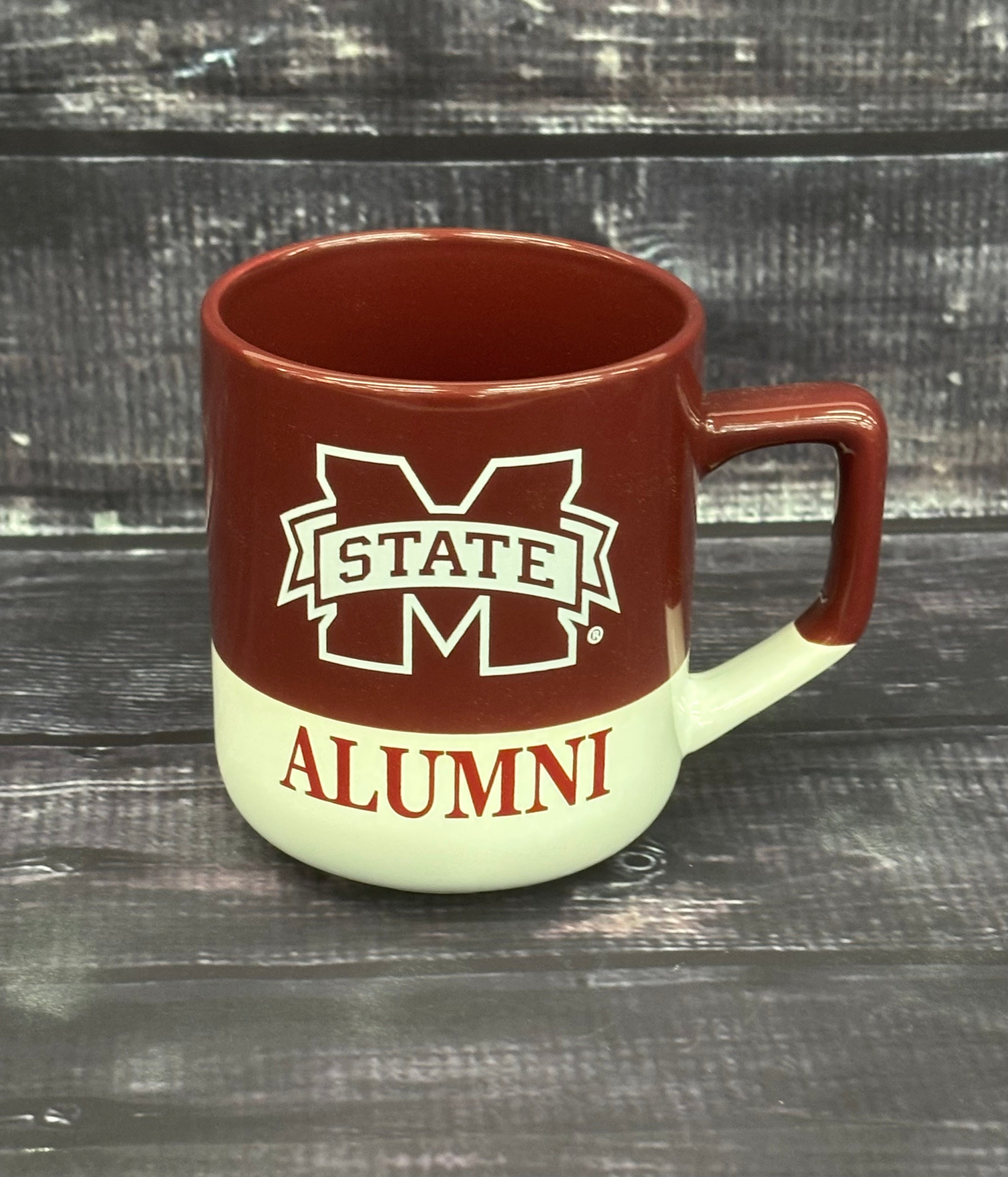 Mug 2 Tone M-State Over Alumni