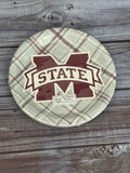 Tailgate Plate 8" (10 Pack) M-State Plaid Edges