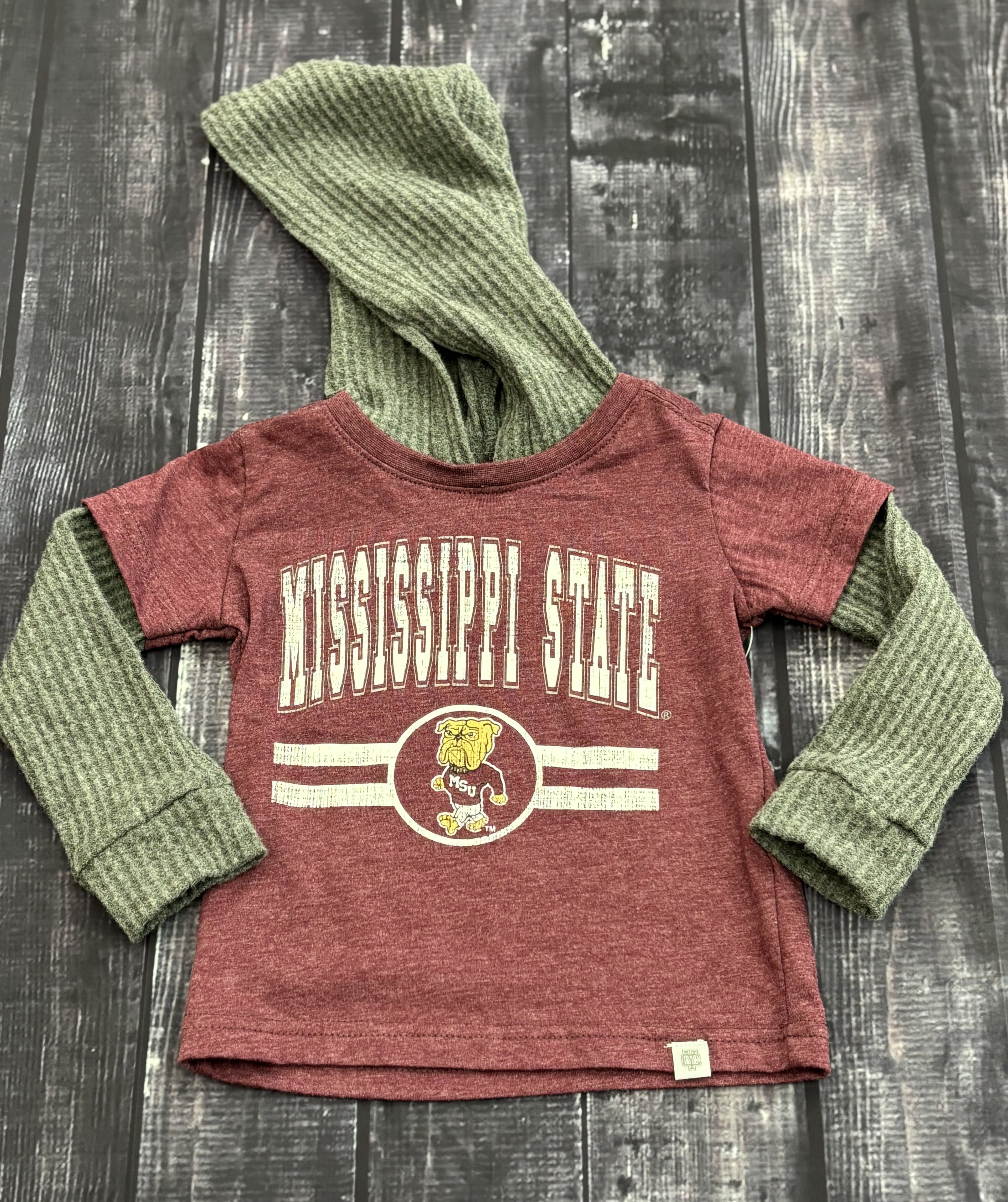 Toddler Sweatshirt Hooded Grower Walking Bully