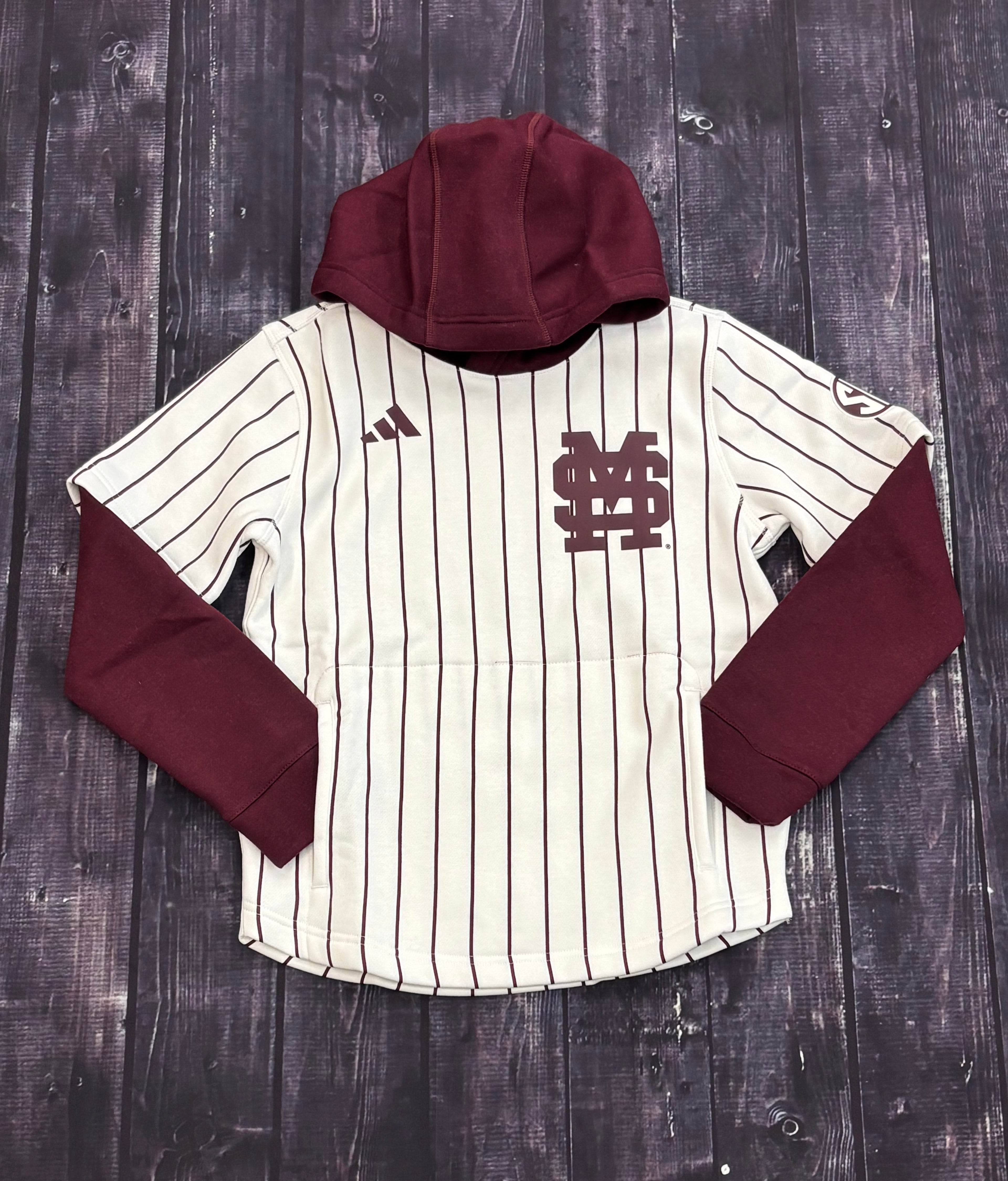 Adidas Youth Sweatshirt Hooded M-Over-S