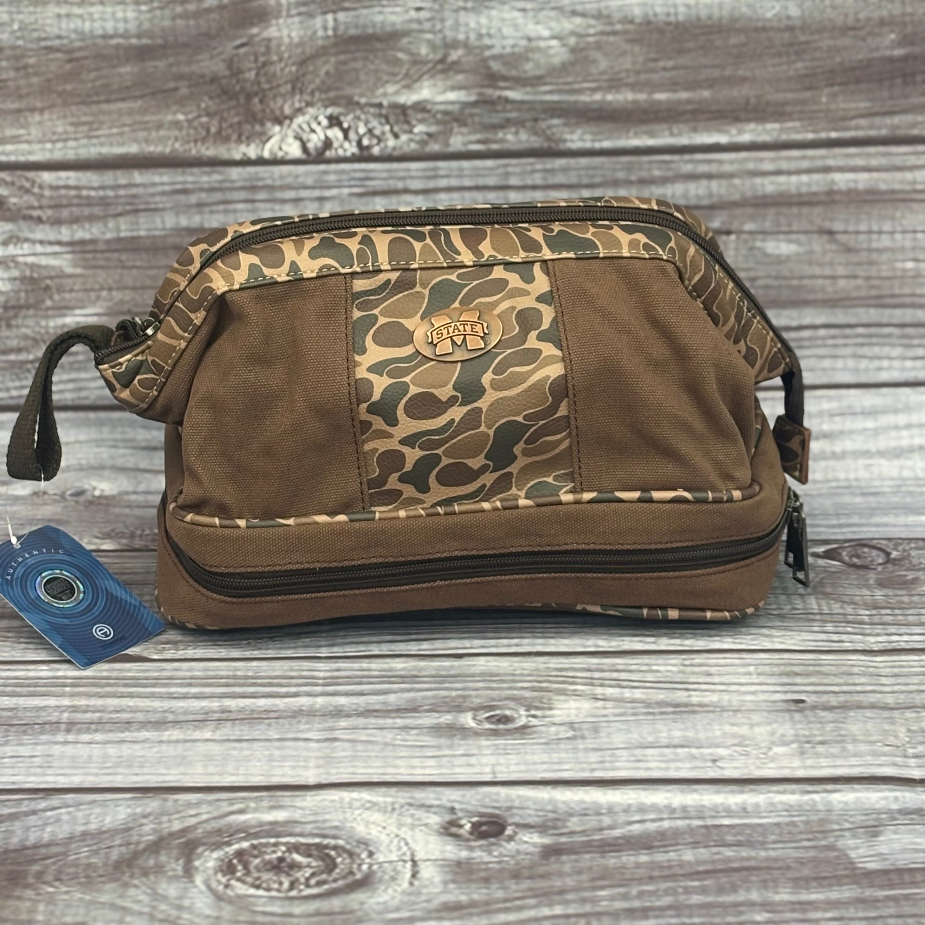 Shave Kit Bag Canvas M-State Copper Camo