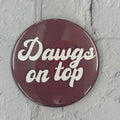 Cute As A Button Button Dawgs On Top