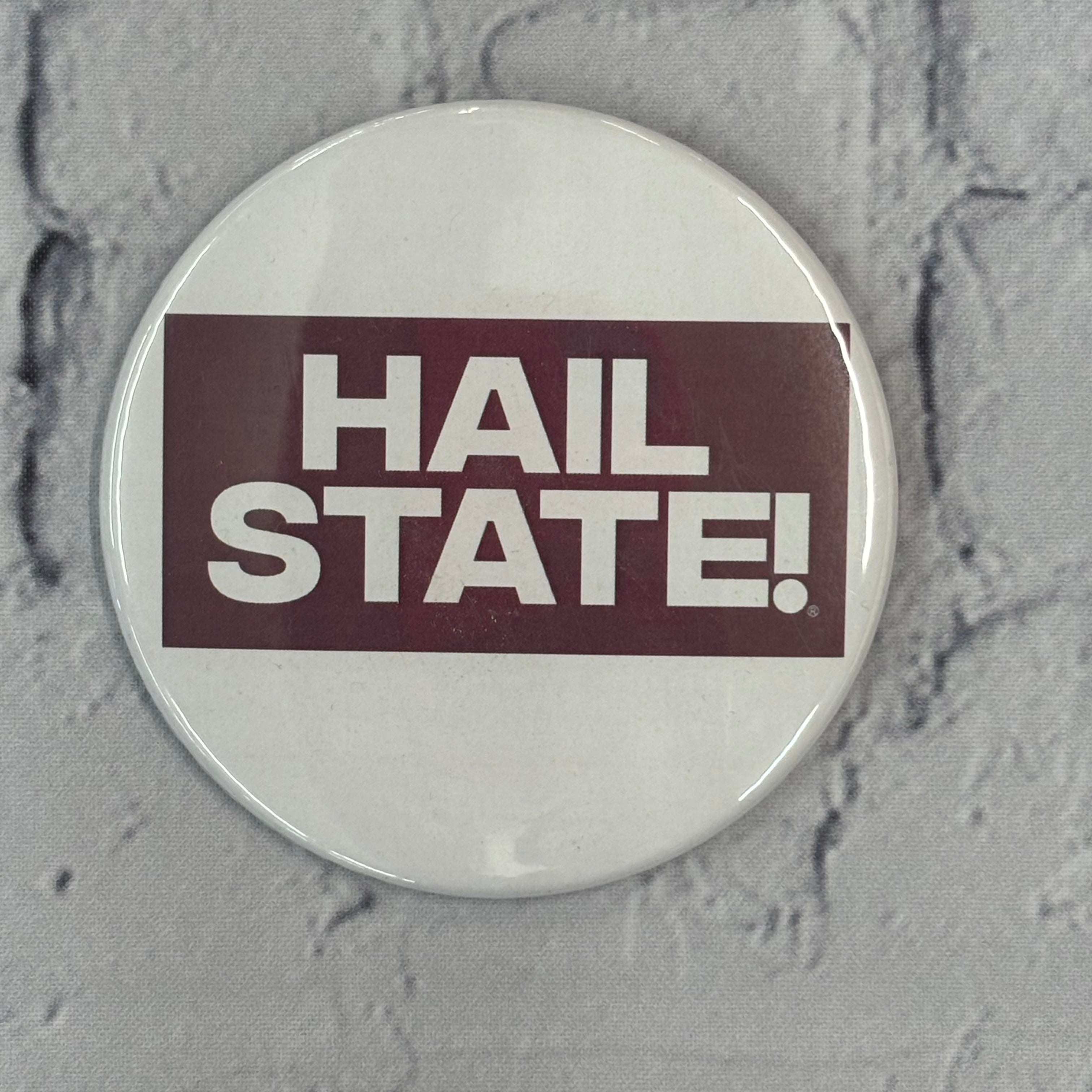 Cute As A Button Button Hail State Bar Mrn Rect White Ltrs