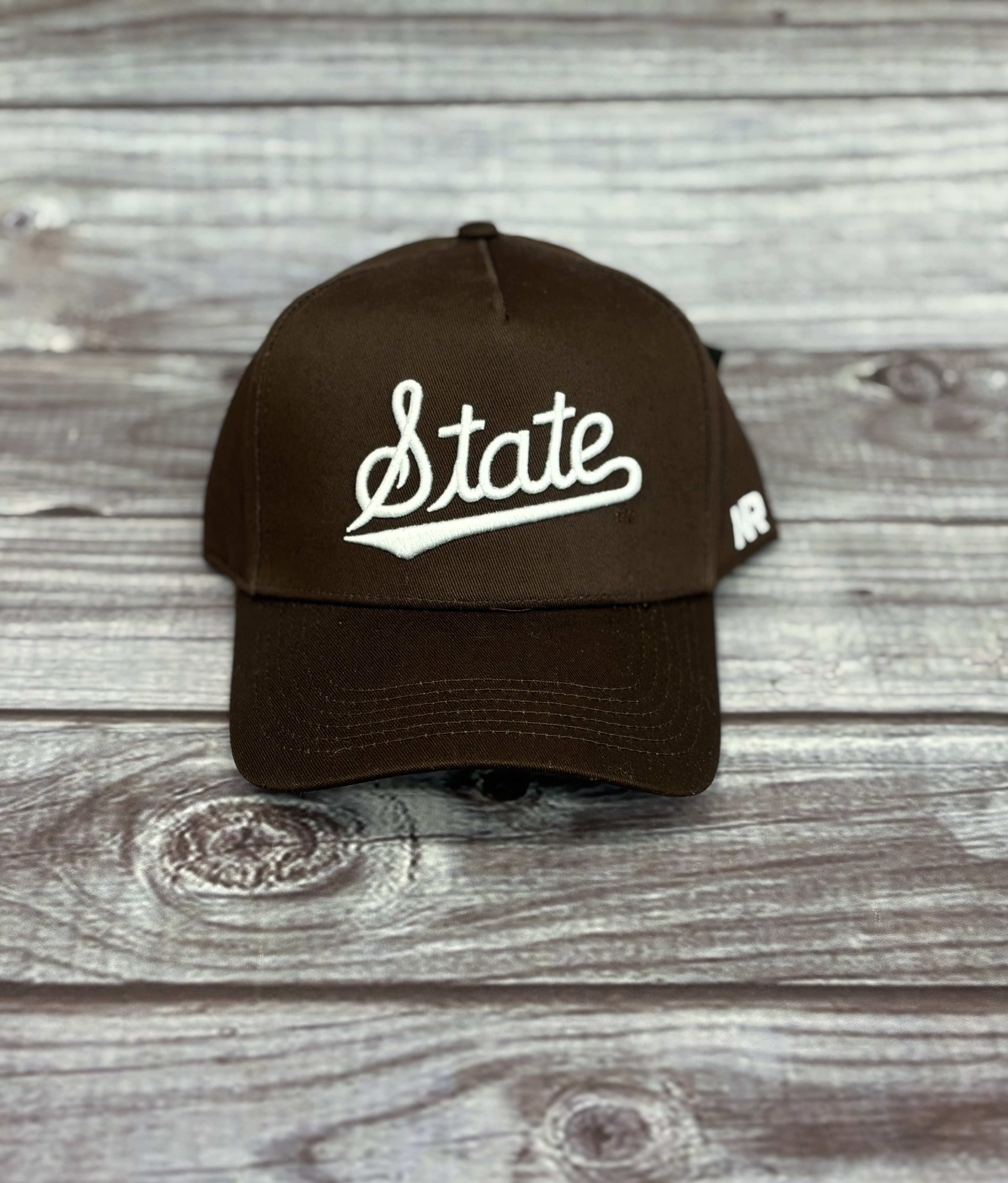 No Rivals Baseball Cap Script State Adjustable