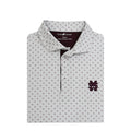Horn Legend Polo Men's Bamboo Charcoal Bats Fields All Over M-Over-S