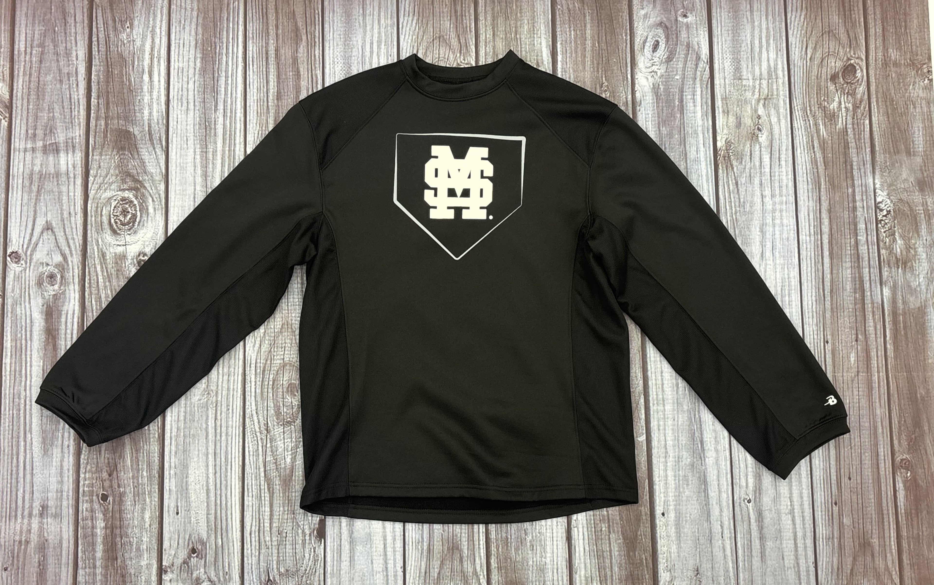 Sweatshirt Crew Home Plate M-Over-S