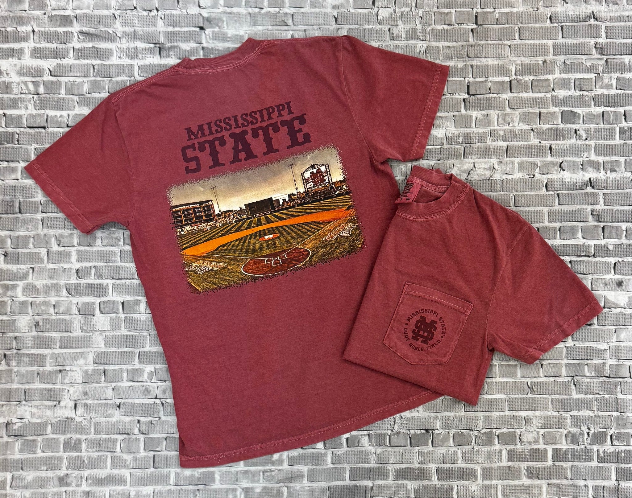 T-Shirt Short Sleeve Comfort Colors Dudy Noble Field M-Over-S