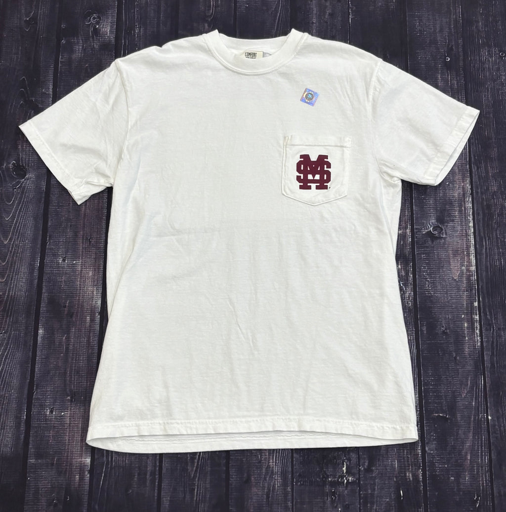 T-Shirt Short Sleeve Left Field Lounge M-Over-S