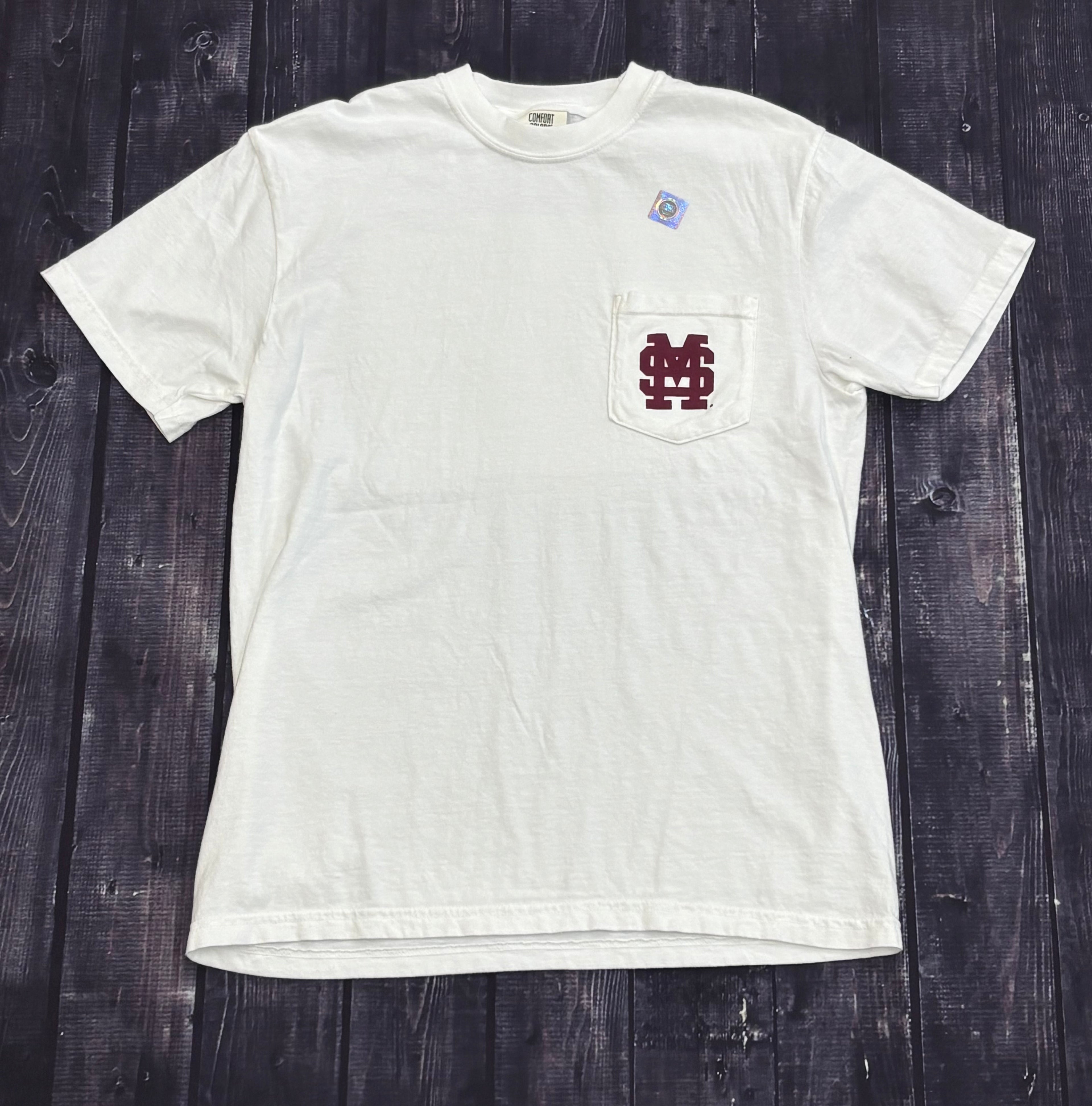 T-Shirt Short Sleeve Left Field Lounge M-Over-S