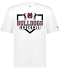 T-Shirt Short Sleeve B-Core Home Plate M-Over-S