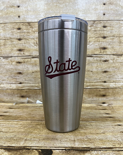 Travel Tumbler 20 oz Viking Script State