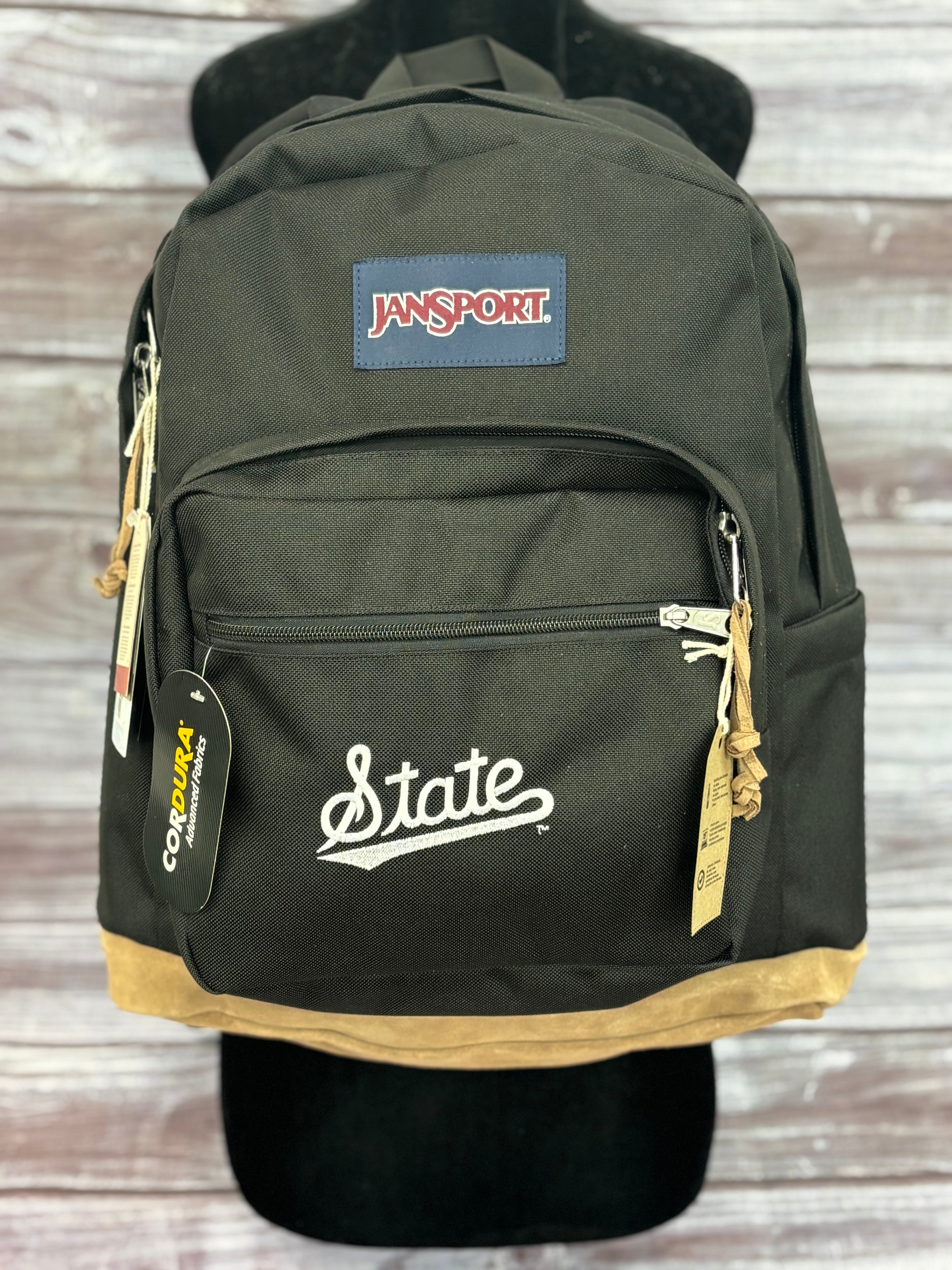 L2 Brands Backpack Suede Script State
