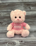 Toy Bear Bear Fluffy 9" With T-Shirt M-State