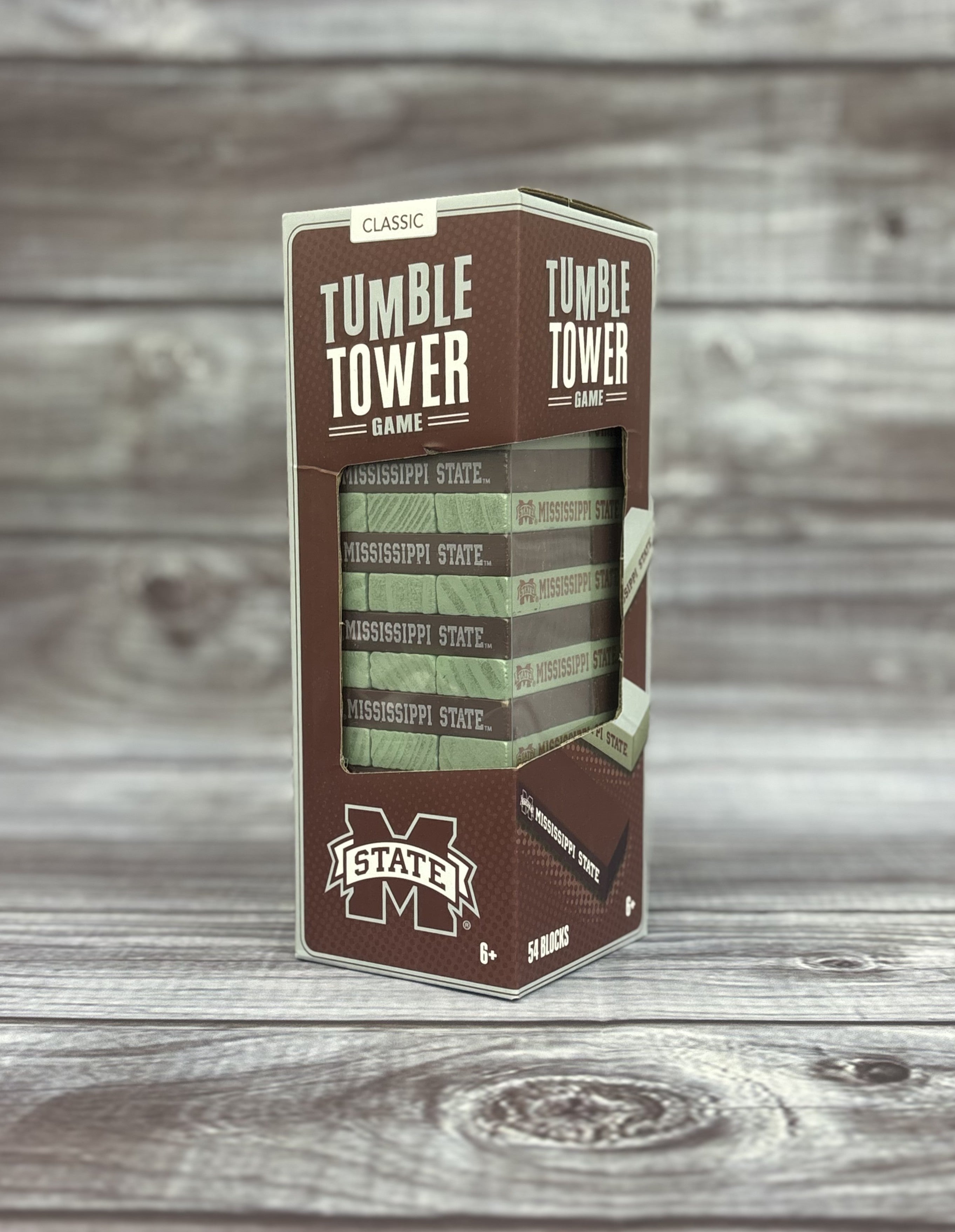 Tumble Tower Game Wood M-State