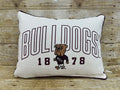 Pillow Bulldogs 1878 Walking Bully with Piping