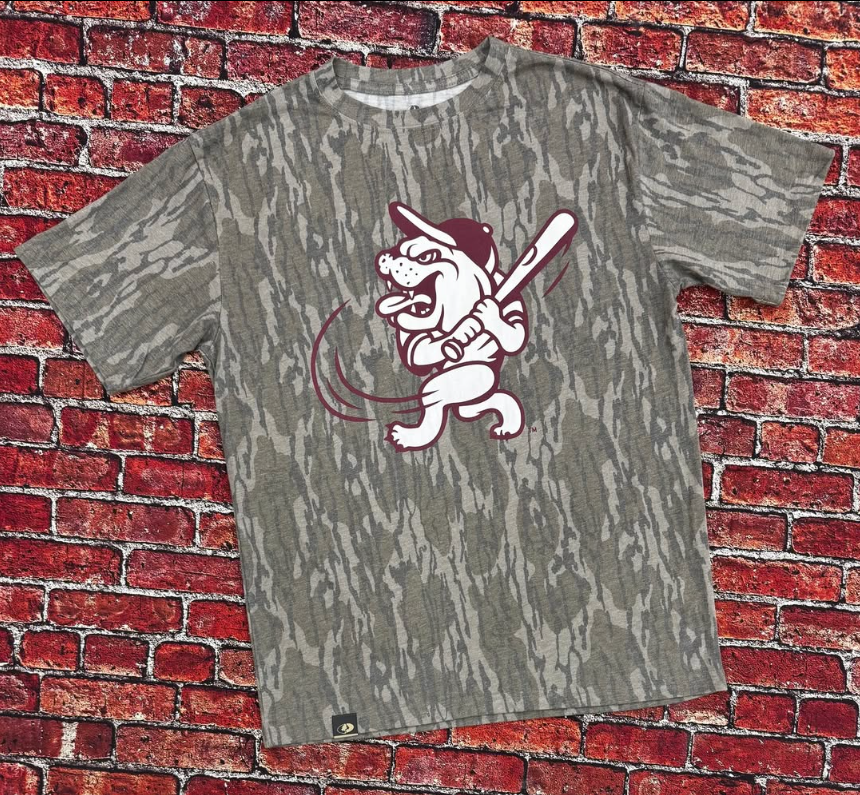 Mossy Oak T-Shirt Short Sleeve Camo Swinging Bully