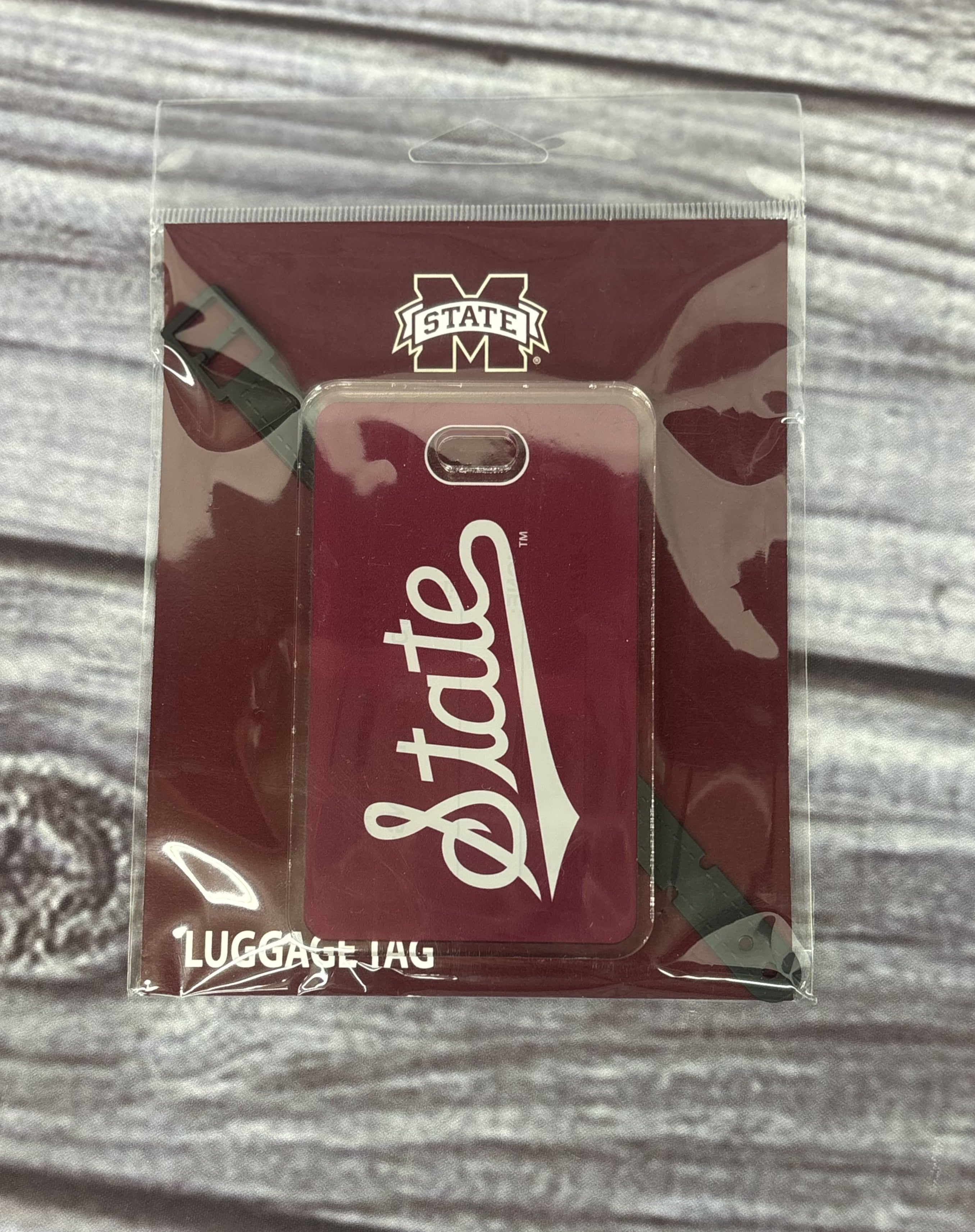 Desert Cactus Travel Luggage Tag Acryliclic Script State