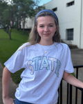 T-Shirt Women's Short Sleeve State Pastel