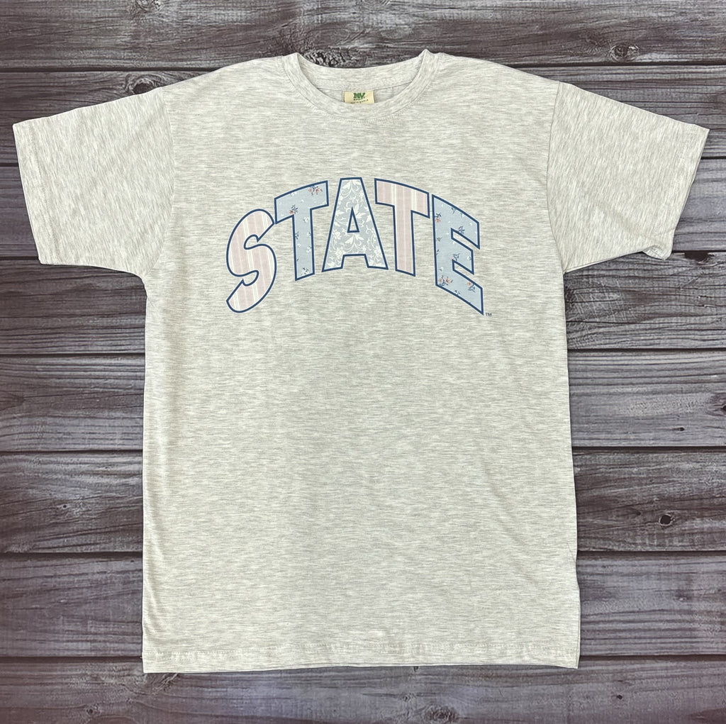 T-Shirt Women's Short Sleeve State Pastel