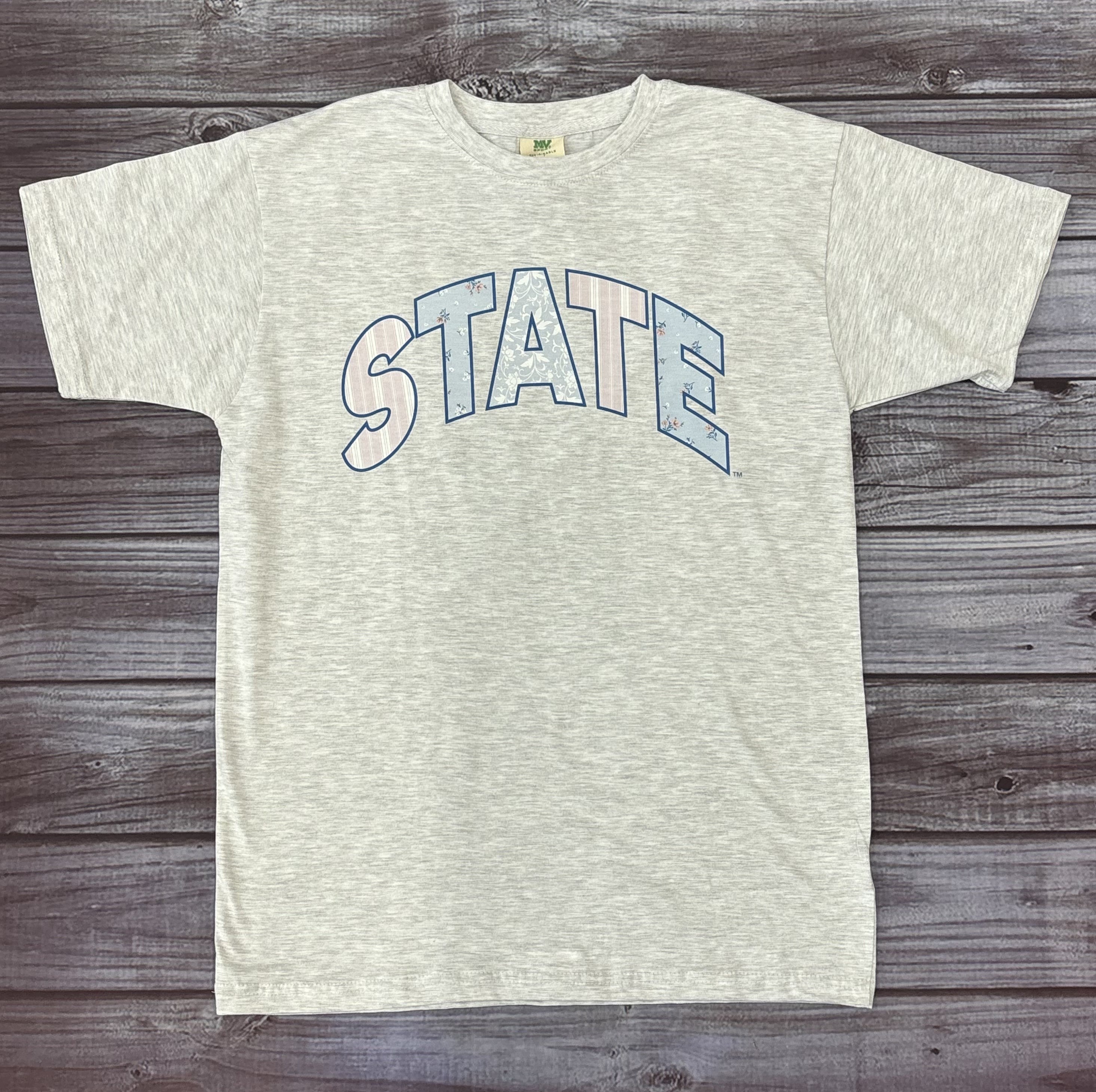 T-Shirt Women's Short Sleeve State Pastel