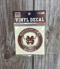 Decal Baseball M-Over-S
