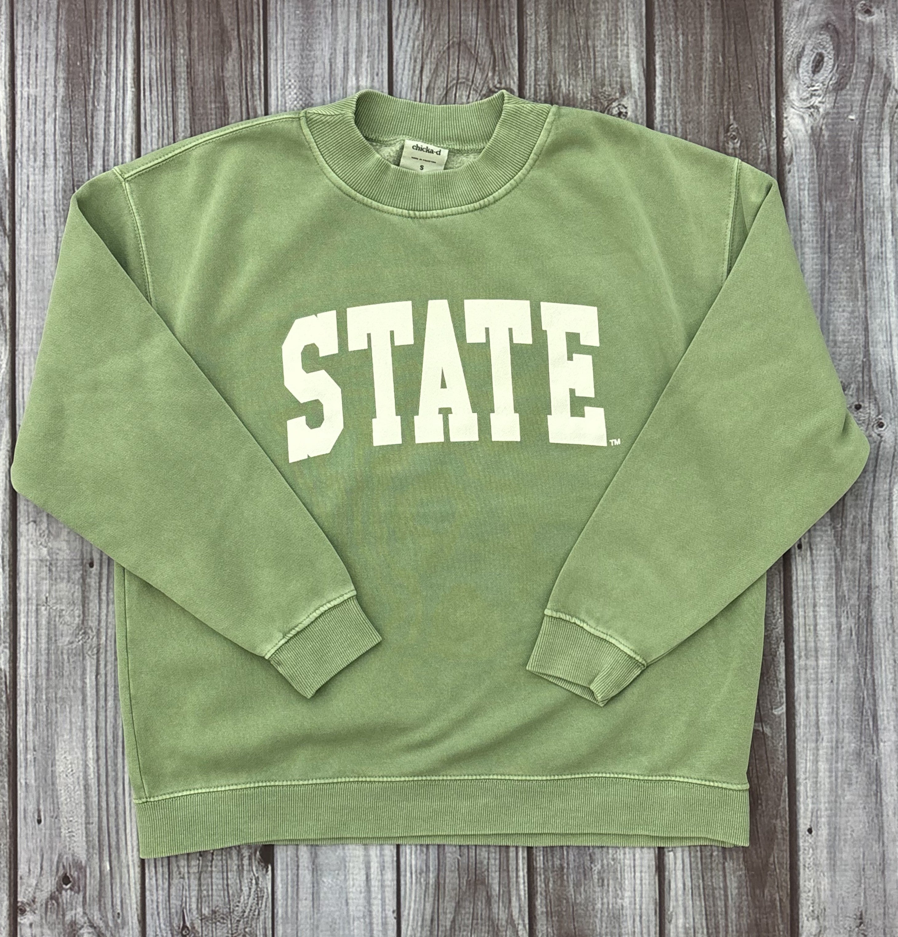 Sweatshirt Crew Nantucket State Arch