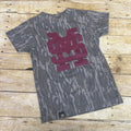 Mossy Oak Youth T-Shirt Short Sleeve Camo M-Over-S