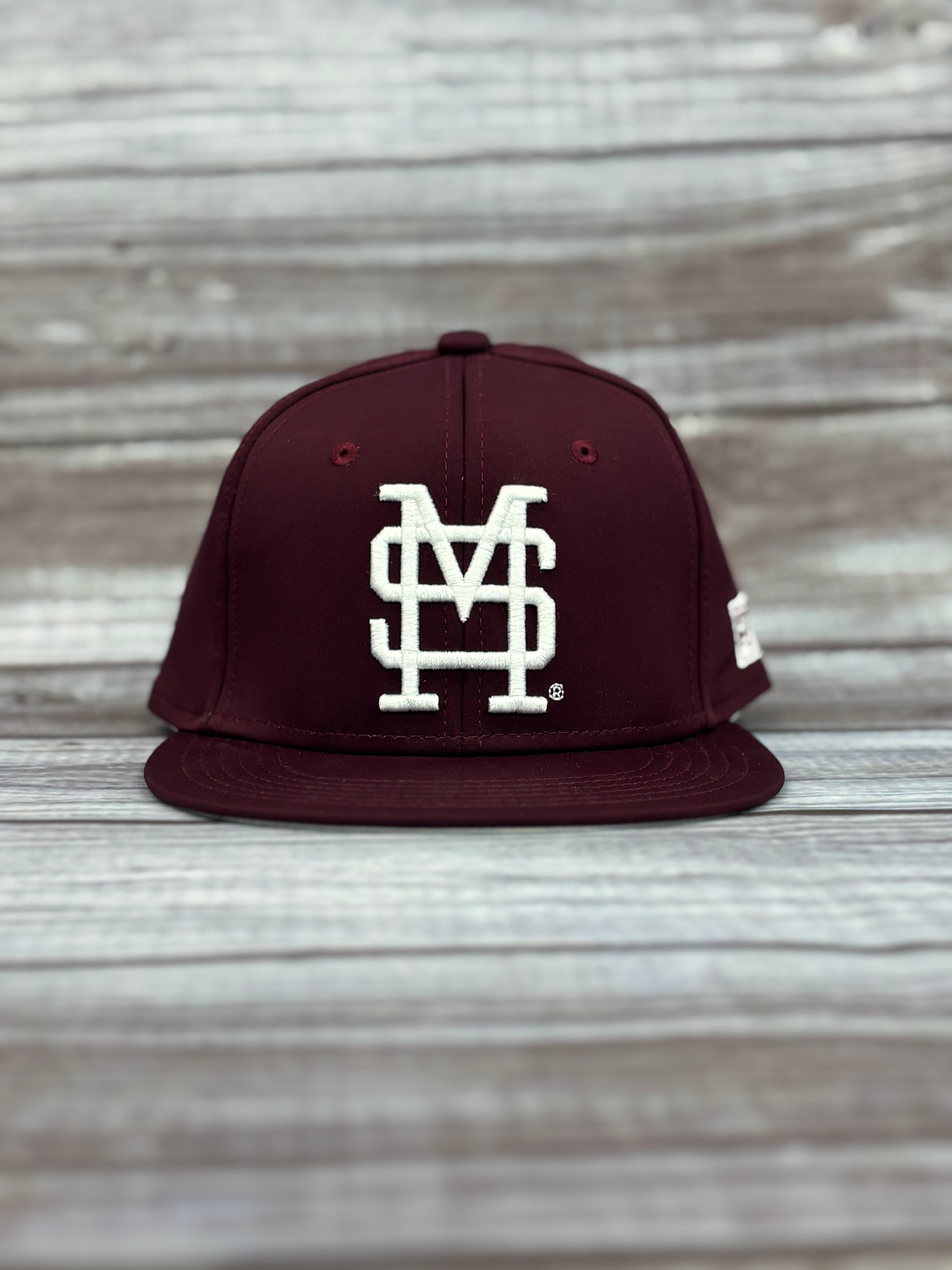 The Game Cap Flatbill Fitted M-over-S
