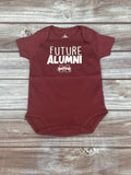 Baby Onesie Short Sleeve Future Alumni M-State