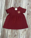 Toddler Short Sleeve Dress M-Over-S
