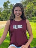 Tank Top Women's Hannah High Neck Bulldogs Mississippi State