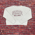 Top Women's Long Sleeve Crop Mailbu Crew State Bulldogs