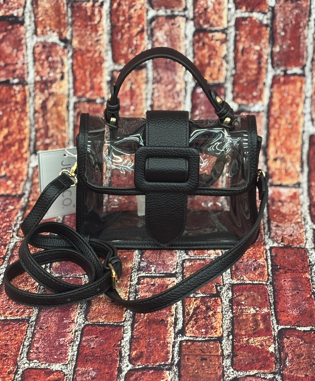 Jen & Co. Tailgate Clear Crossbody Toni