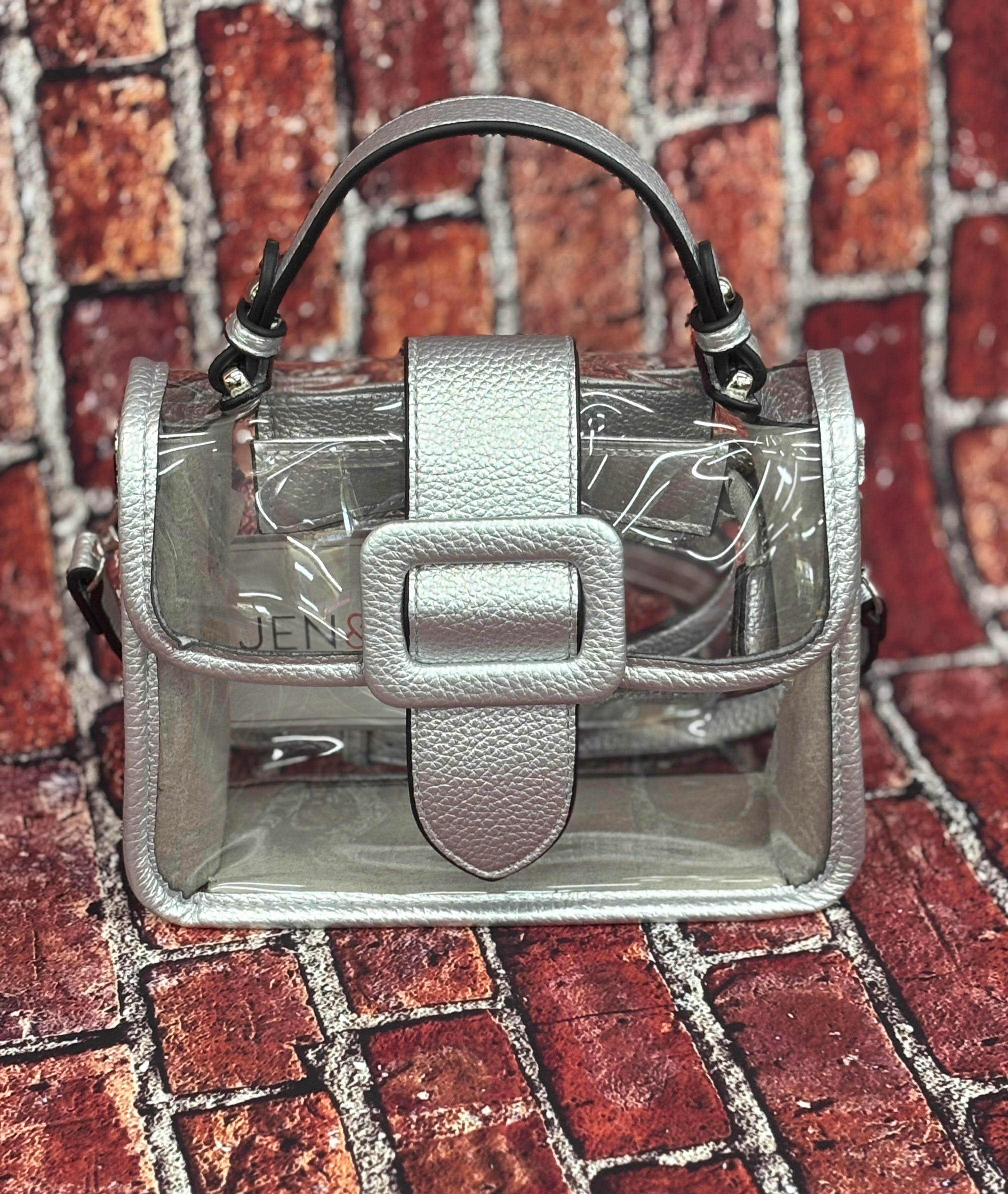 Jen & Co. Tailgate Clear Crossbody Toni