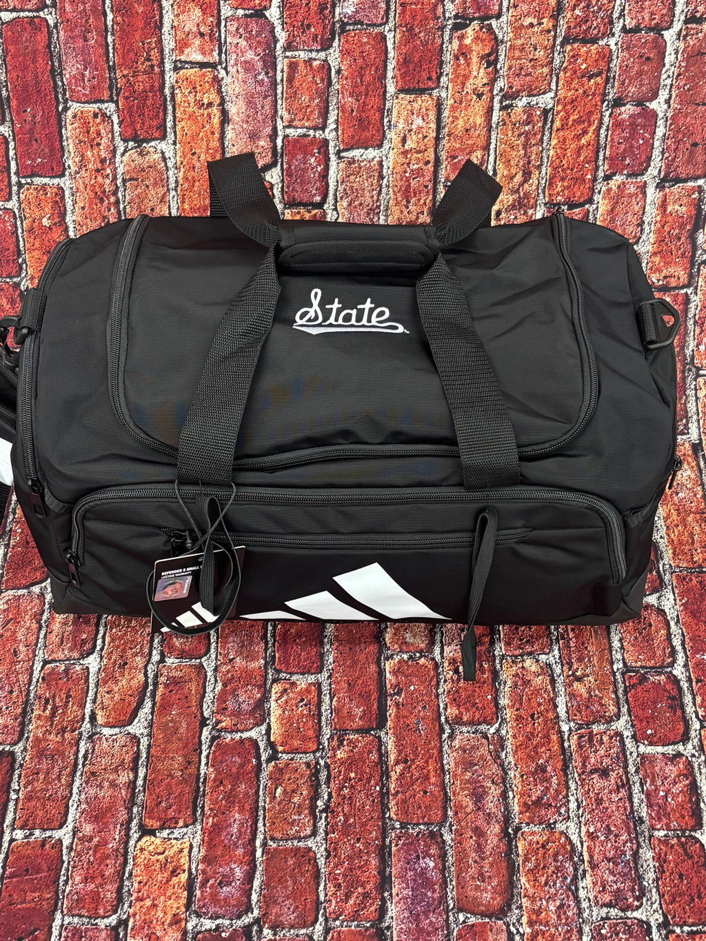 Bag Defender 5 Small Duffel Water Resistant Base Material Script State Lifetime Warranty