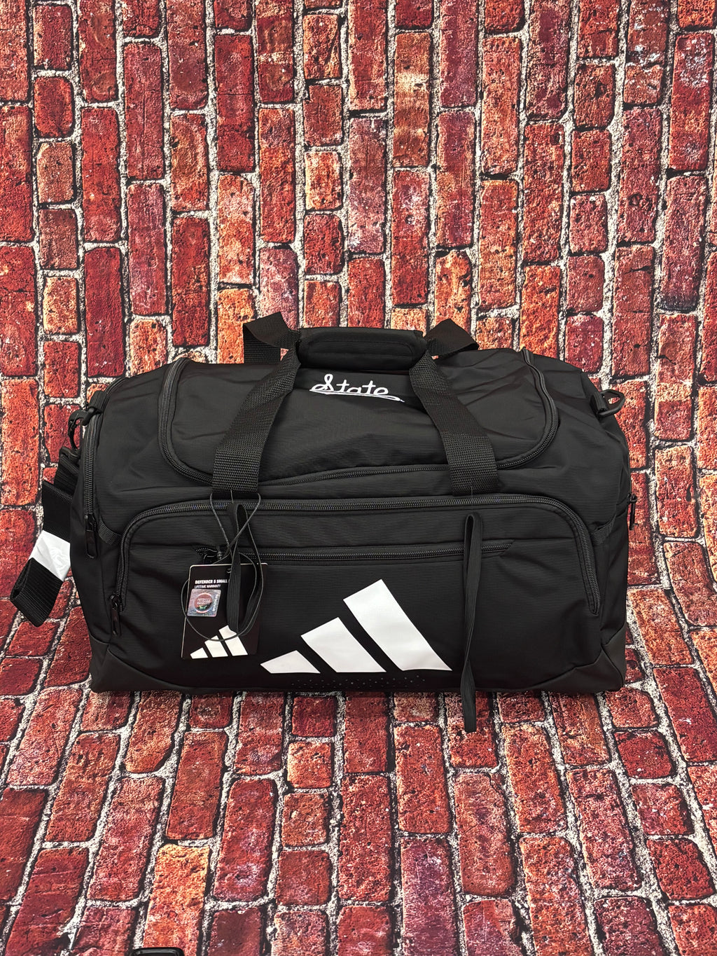 Bag Defender 5 Small Duffel Water Resistant Base Material Script State Lifetime Warranty
