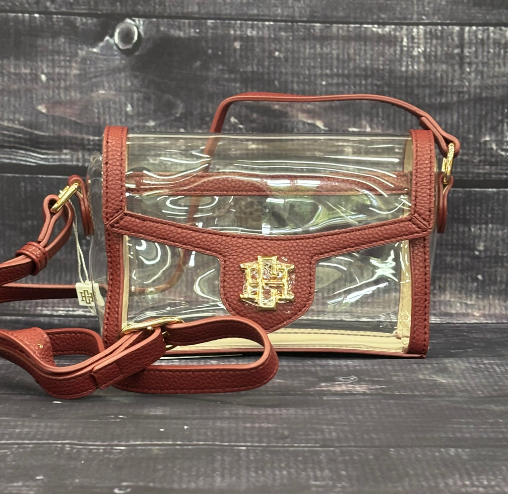Caroline Hill Handbag Clear Anna
