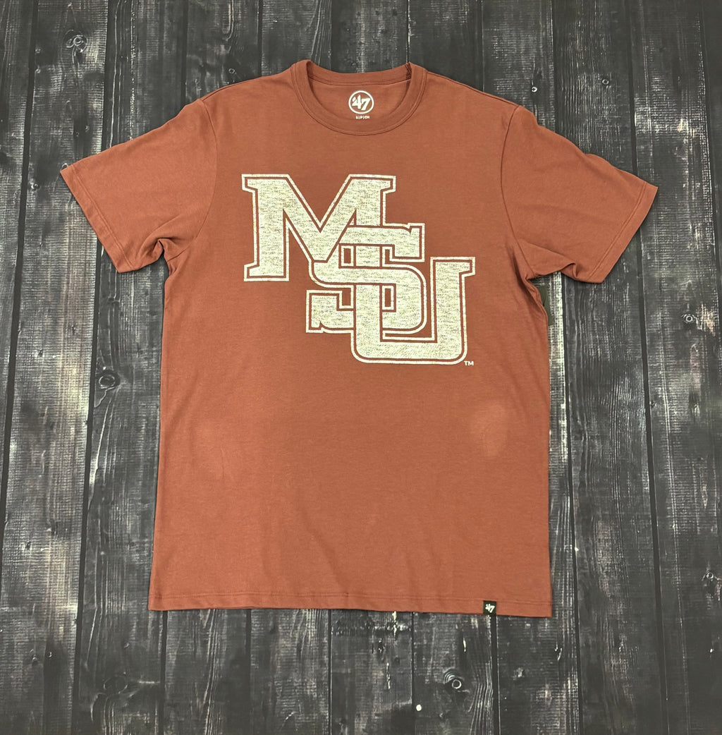 T-Shirt Short Sleeve Premier Franklin MSU Interlock