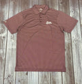 Men's Polo University Trellis Diamond Designs All Over Script State
