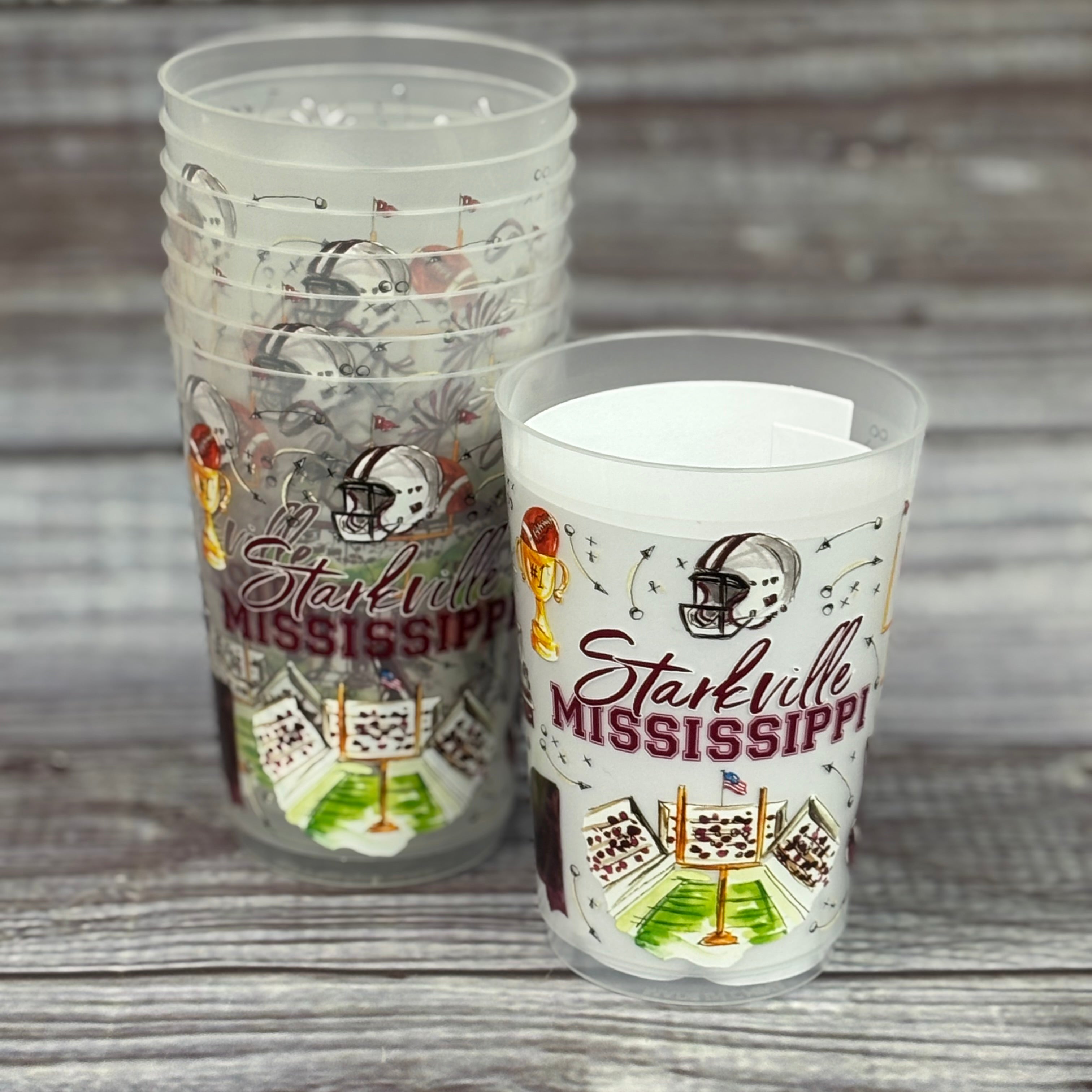 Swig Frosted Tailgate Cups (8 pack) Tailgates in Starkville