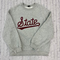 Sweatshirt Women's Crew Vintage Tee Script State