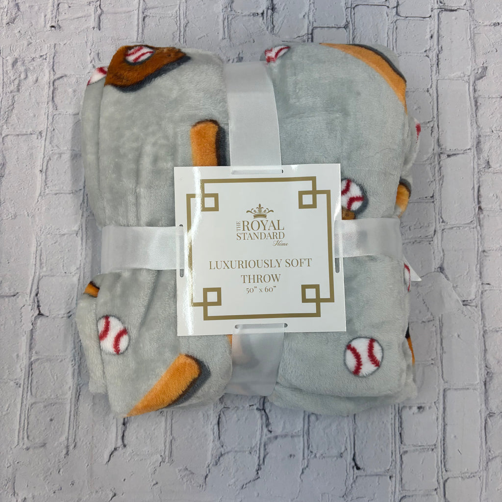 Royal Standard Blanket Baseball Throw Balls And Bats