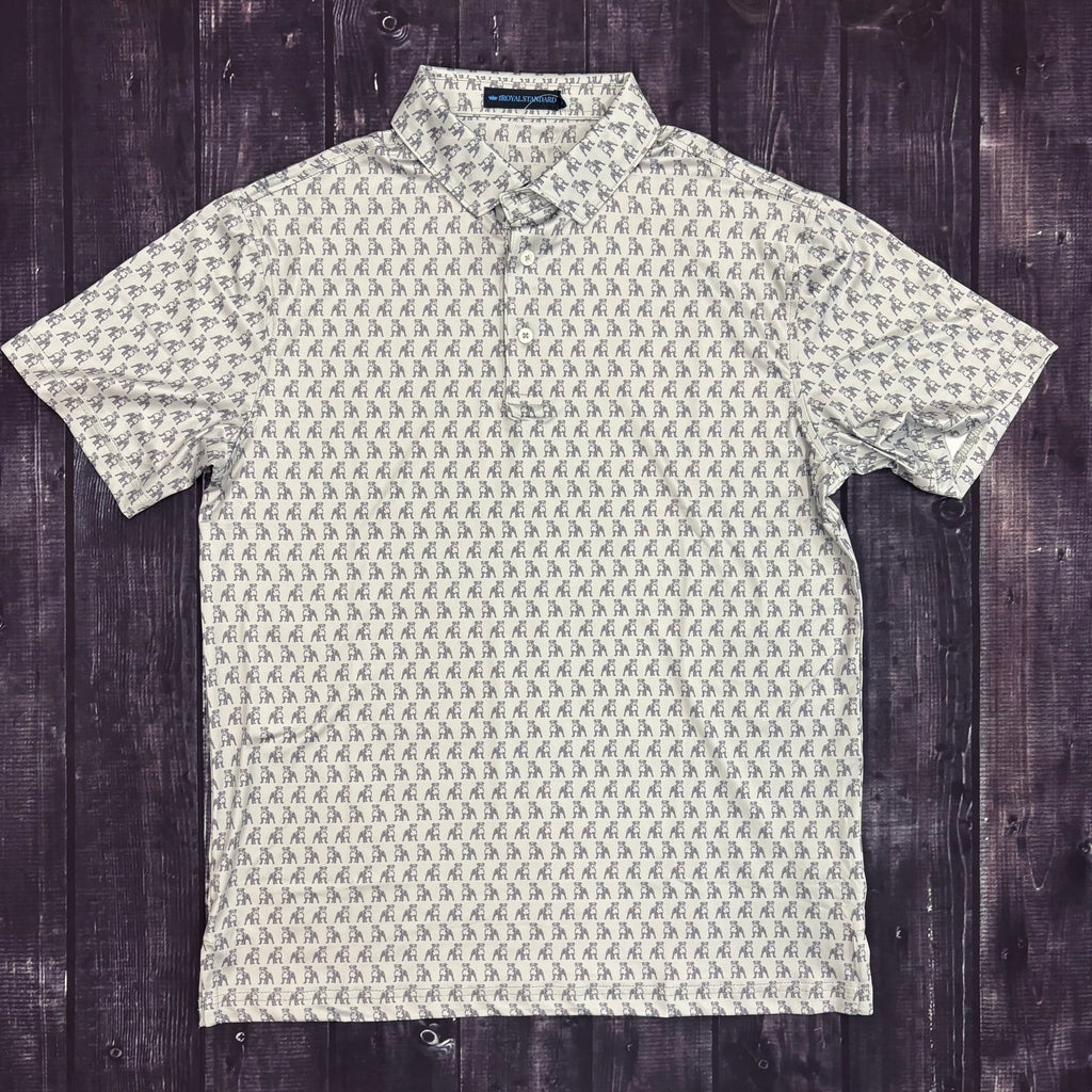Royal Standard Polo Men's Performance Bulldogs All Over