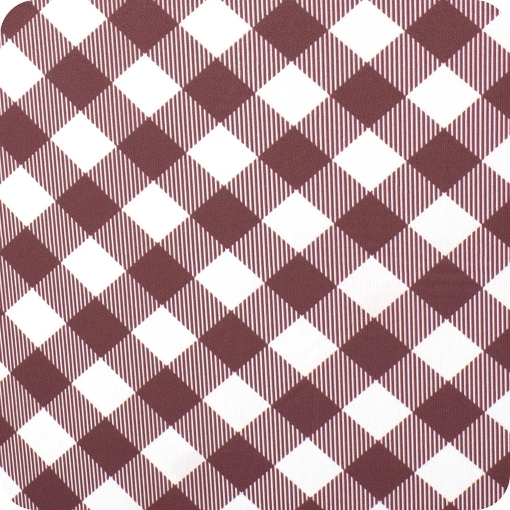 Swig Tailgate Coolie Gingham With Bow Medium 22-28 Oz Cup